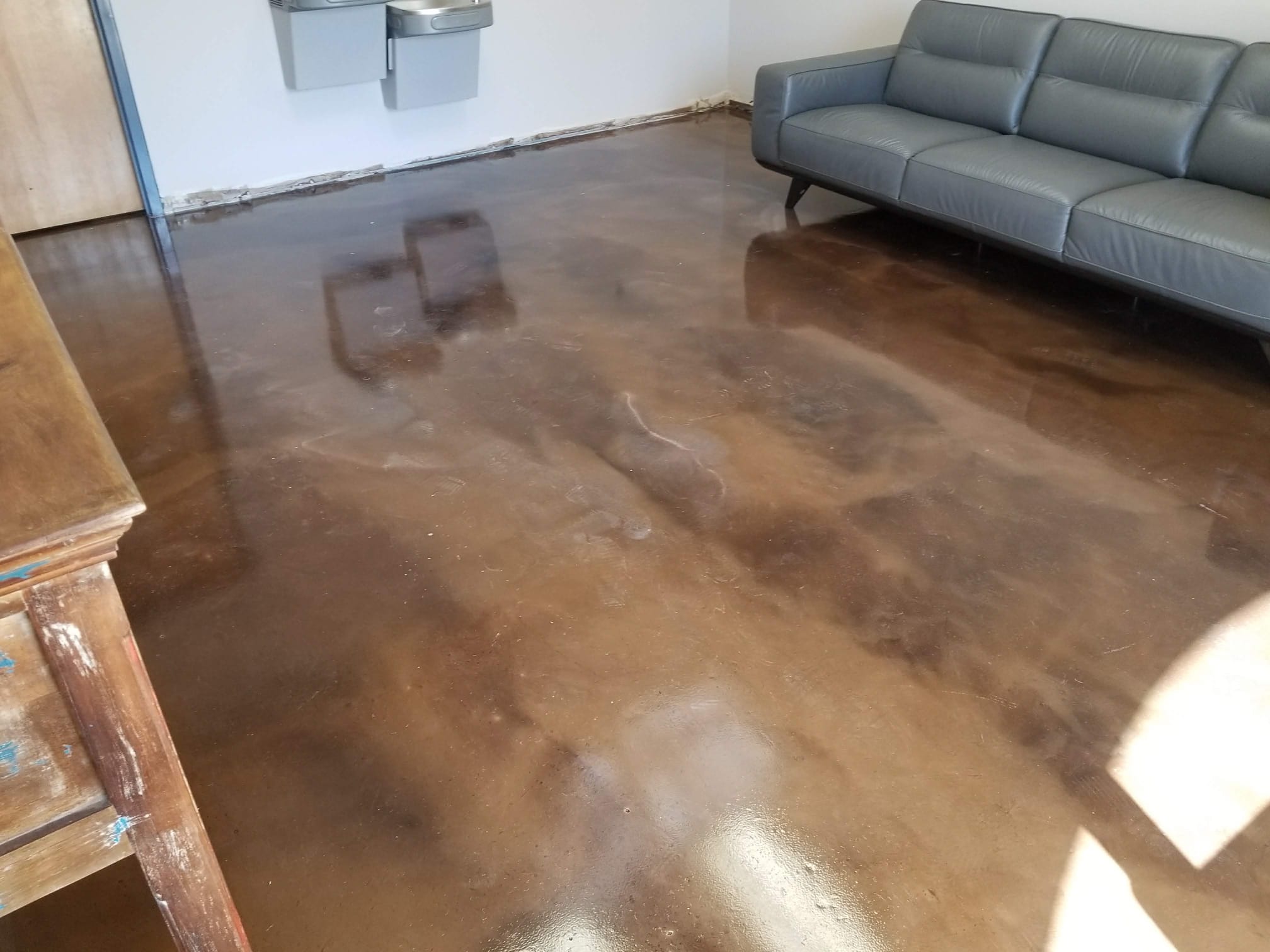 Office Flooring McAllen Tx RGV Concrete Stain
